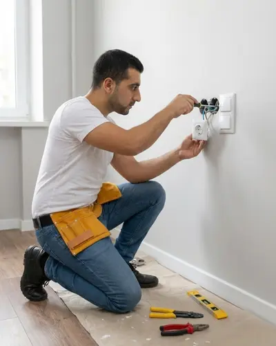 Profesyonel Elektrik Priz ve Işık Anahtarı Montajı