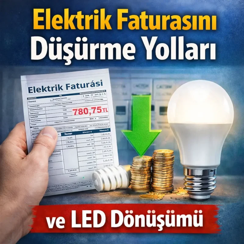 elektrik fatura düşürme yolları